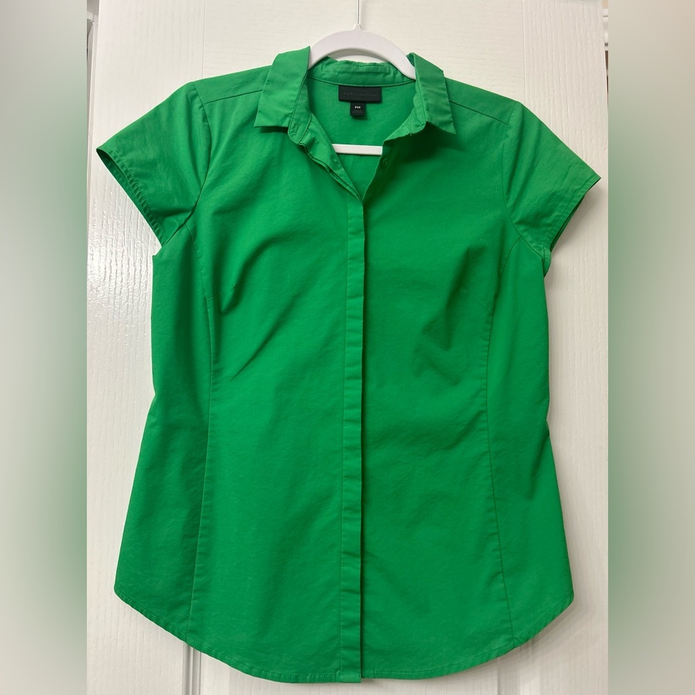 Worthington- Blouse- Green